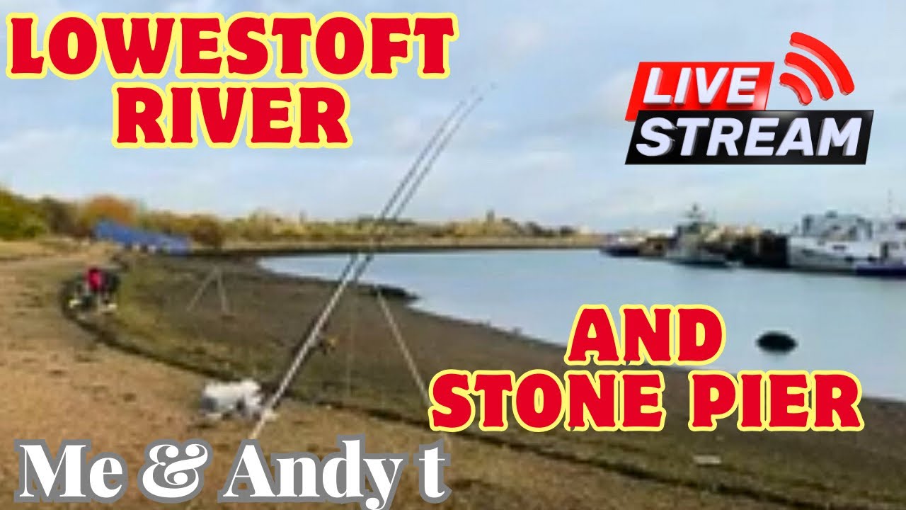 LOWESTOFT RIVER TACKLING THE JETTY & SHORE ! 🎣 | Deep Venue | Meet up with Andy T | Sea Fishing UK