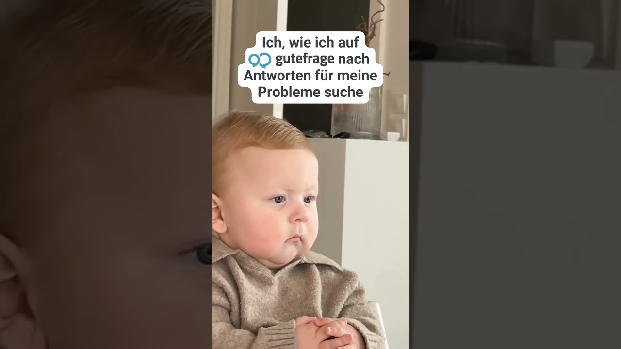 Kann gutefrage Probleme l&ouml;sen? 😅
