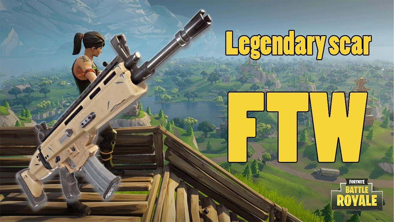Battle royale - legendary scar FTW (solo)