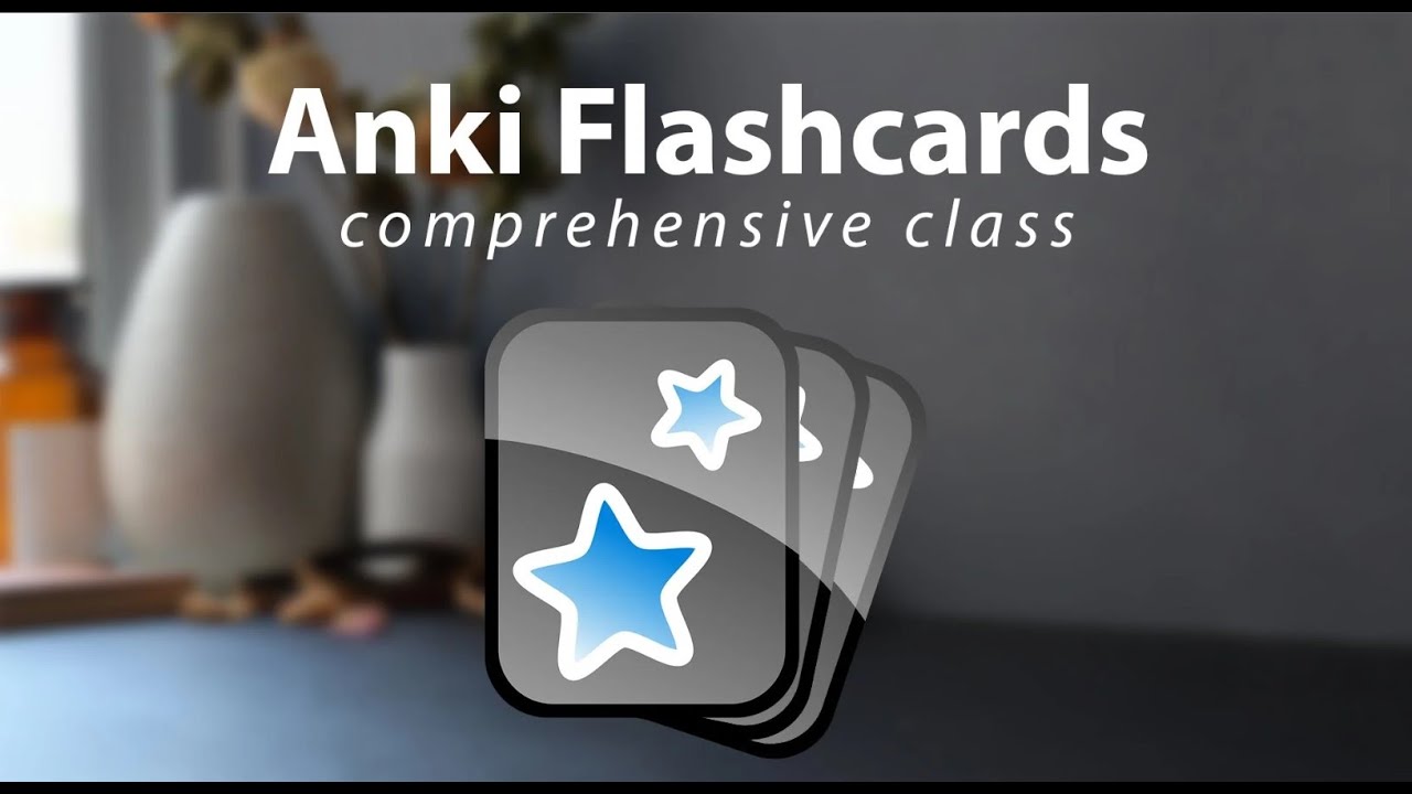 1. Anki Crash course - Anki setting - دورة مكثفة في أنكي - إعدادات أنكي