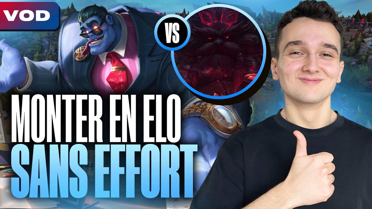 LE MEILLEUR CHAMPION POUR CARRY A BAS ELO - SoloQ Challenger Top - Dr. Mundo vs Ornn - Patch 25.17