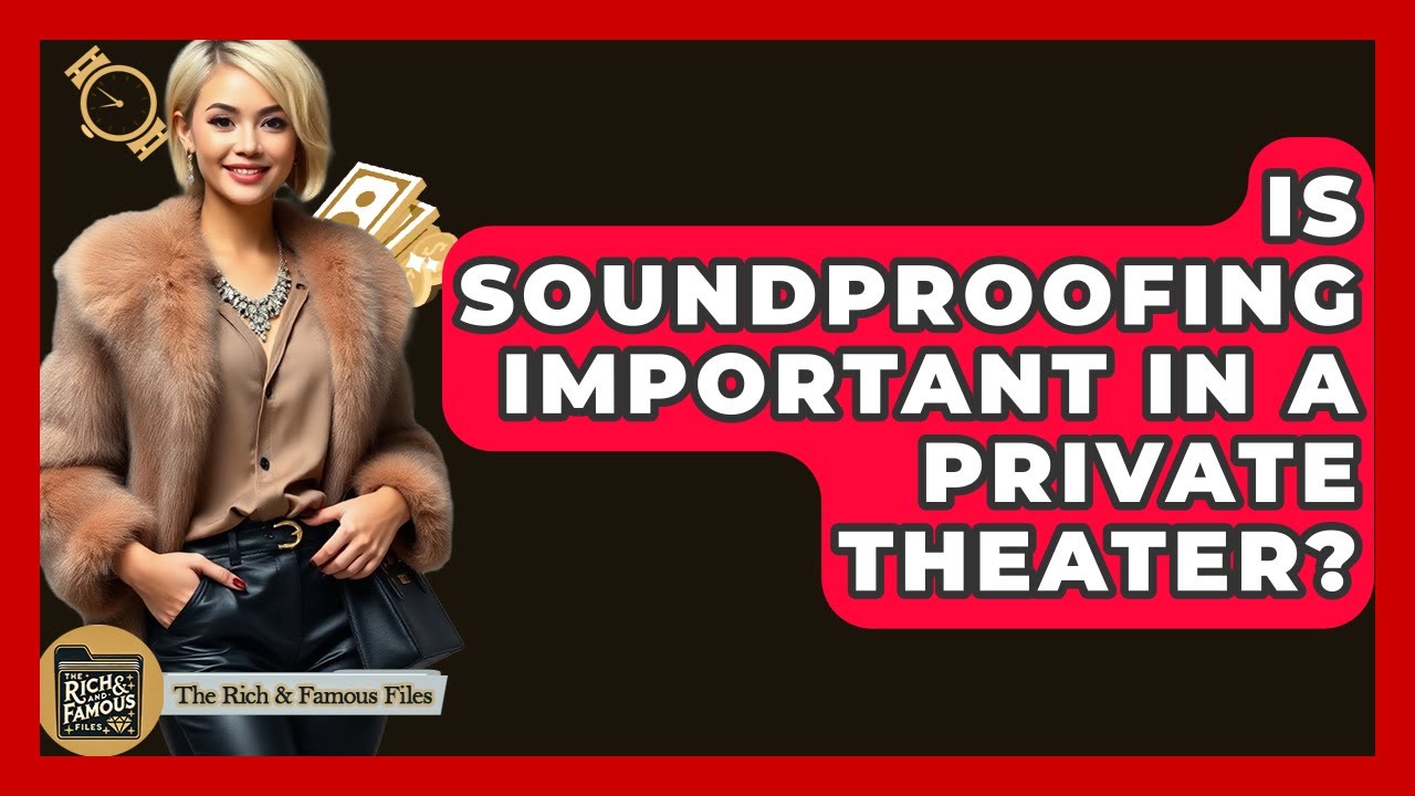 Is Soundproofing Important In A Private Theater? - The Rich And Famous Files