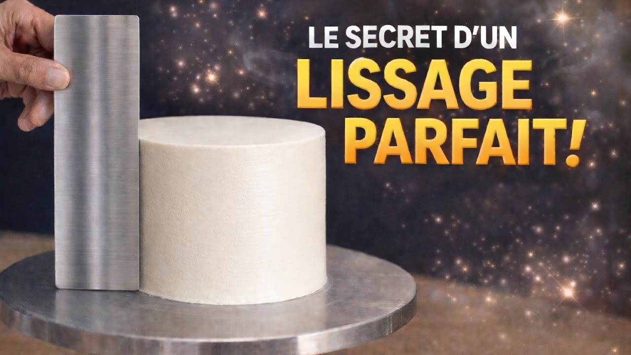 Comment lisser un gâteau parfaitement | CAKE DESIGN