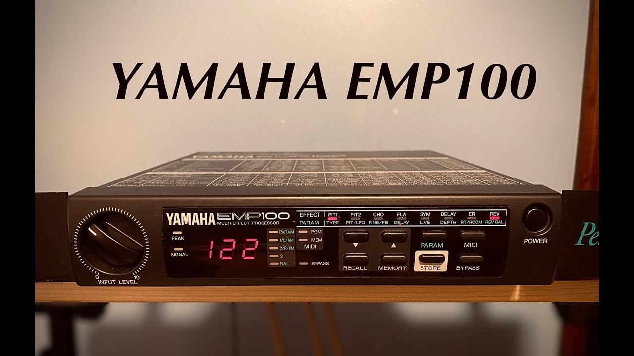 Yamaha EMP100 Guitar Demo II