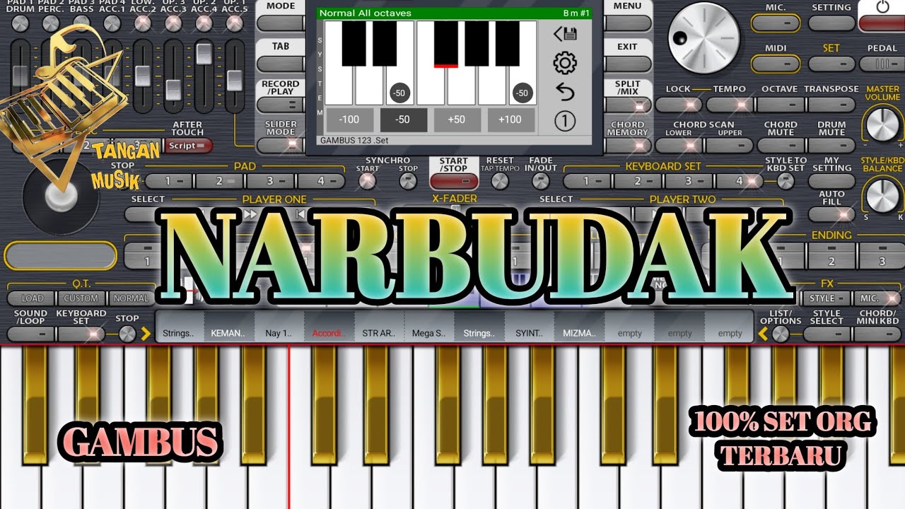 NARBUDAK _ SET GAMBUS ARABIC 📍 ORG TERBARU 