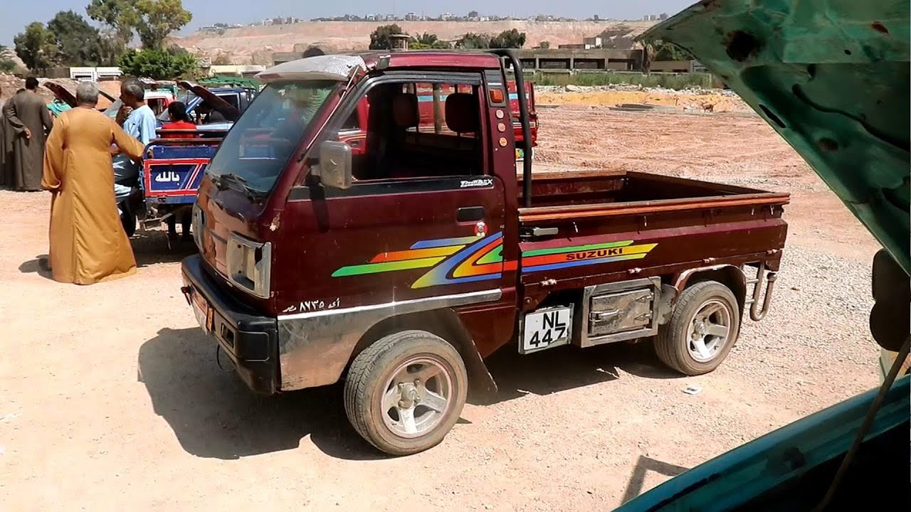 العربية حالتها كويسة فيها رخصة ثلاث شهور مرور برقاش للبيع سوزوكي ربع نقل تمناية 2010