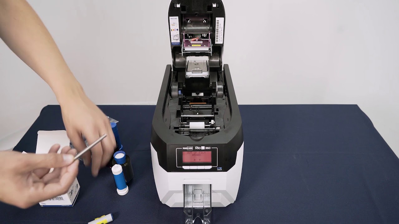 Magicard 600 - How To Change Your Ribbon