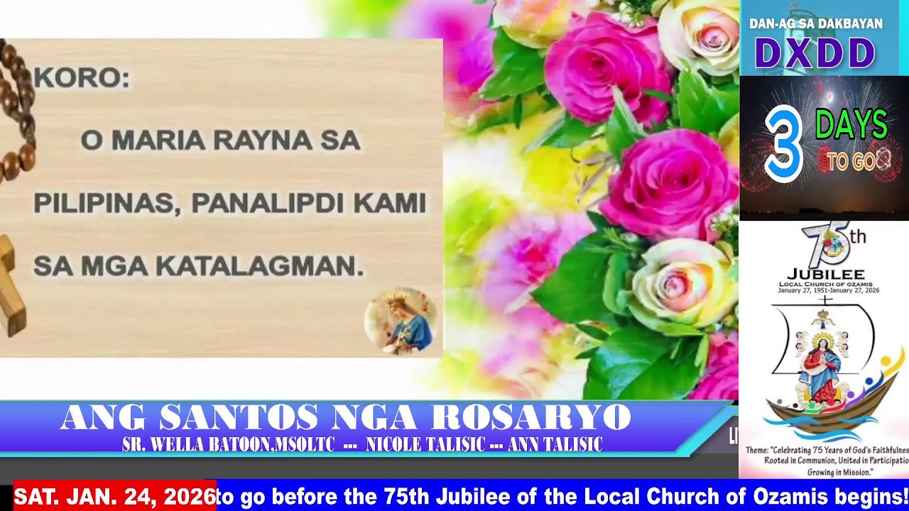 DXDD RADIO TELEVISION 657KHz  JANUARY 24, 2026-OZAMIZ CITY-PHILIPPINES