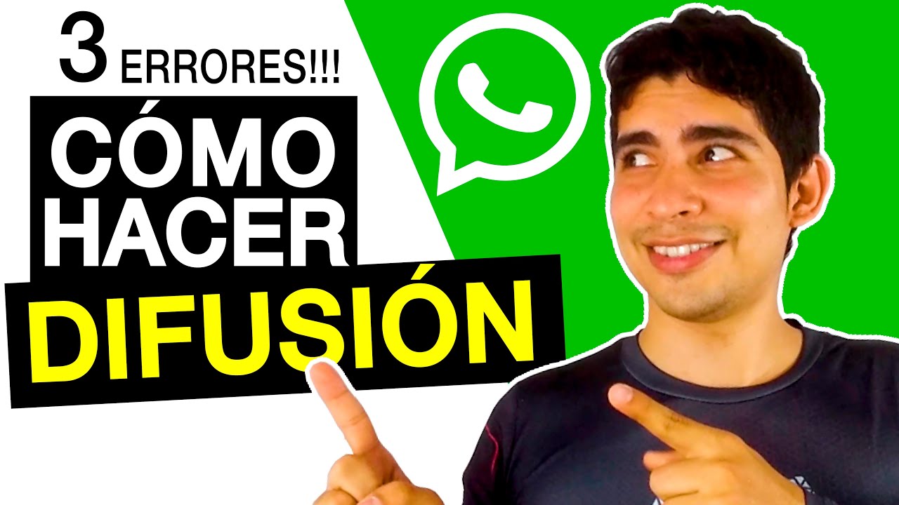 💚 C&oacute;mo HACER una Lista de DIFUSI&Oacute;N en WHATSAPP Business y Enviar un MENSAJE MASIVO a Muchas Personas