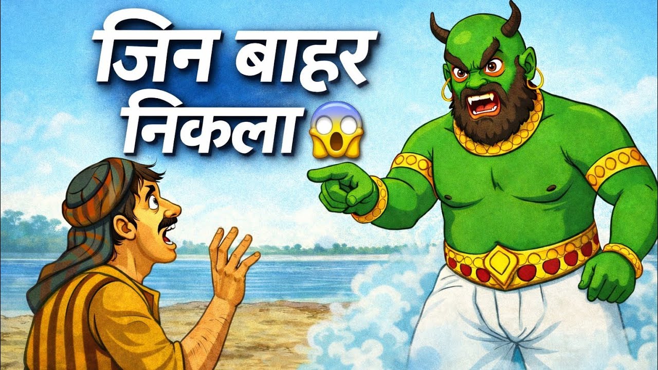 😱 जिन को आज़ाद करना मछुआरे की सबसे बड़ी भूल थी | Horror Story