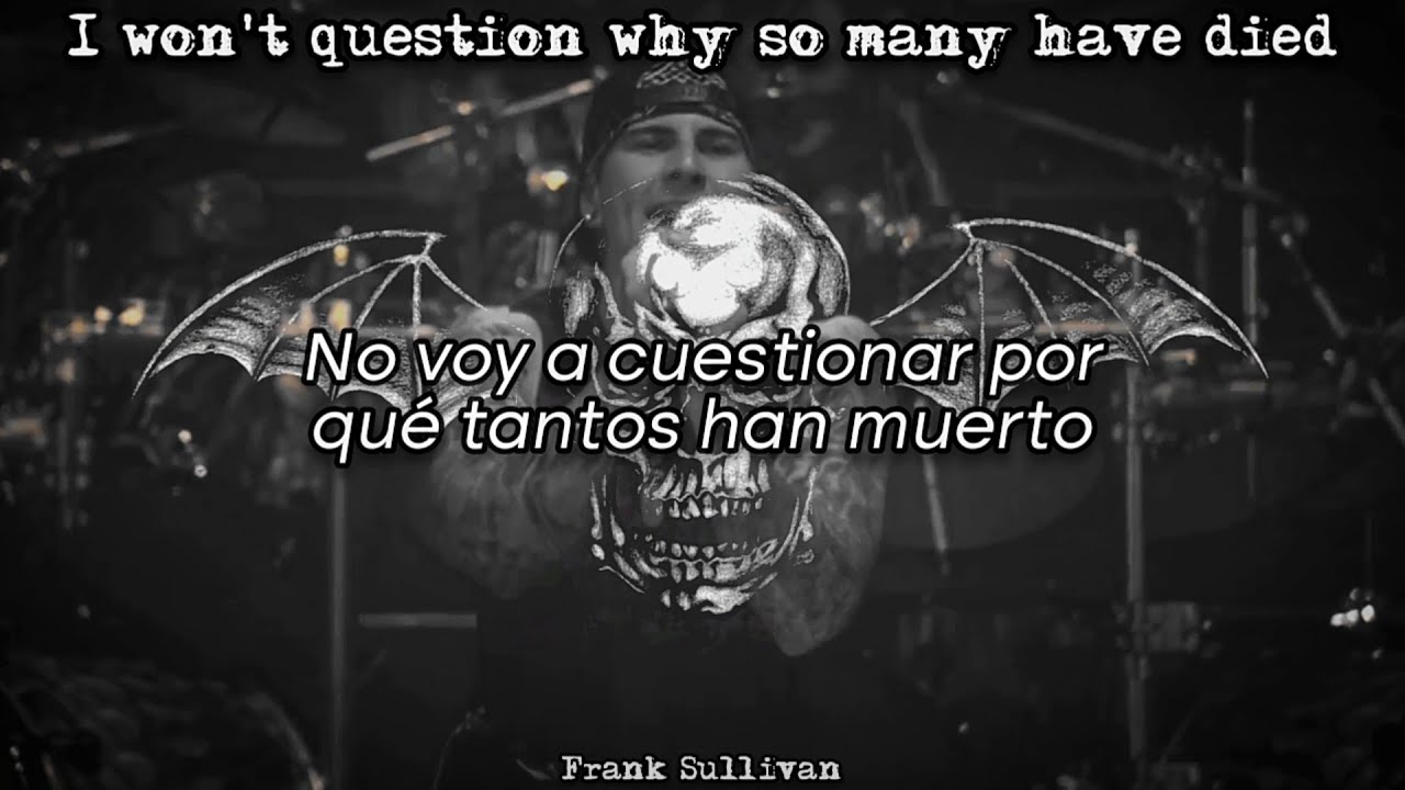 Gunslinger [Subs. Eng/Esp] - Avenged Sevenfold [UNOFFICIAL VIDEO] Lyrics HD/HQ | Frank Sullivan 🦇🖤💀