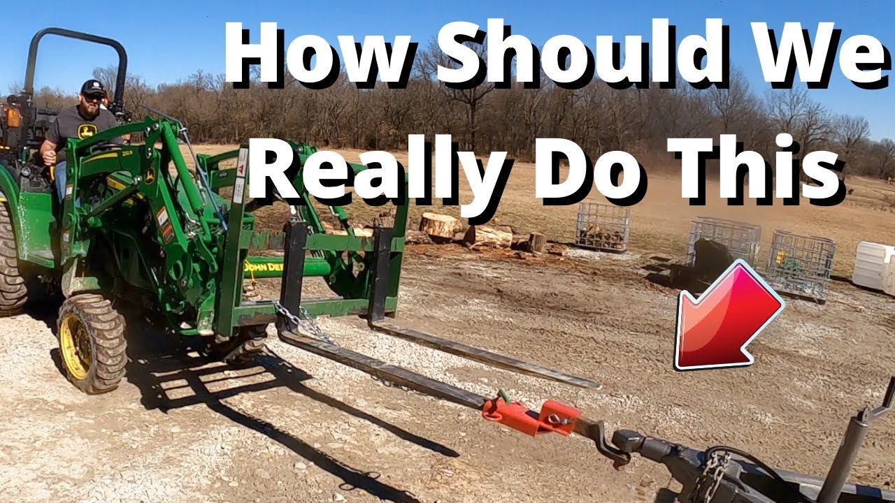 The Best Way to Move a Trailer With a Tractor