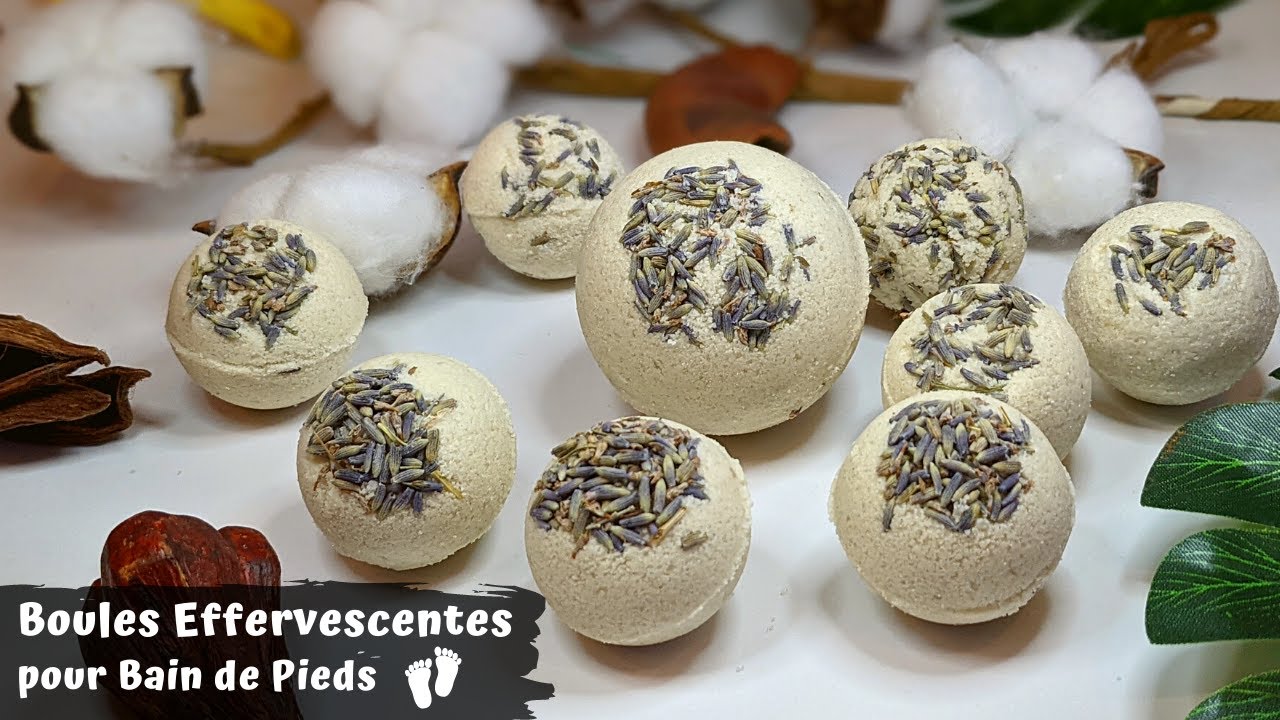 Boules Effervescentes pour Bain de Pieds ↑↑ Un Pur Moment de Détente pour les Petons Fatigués !!