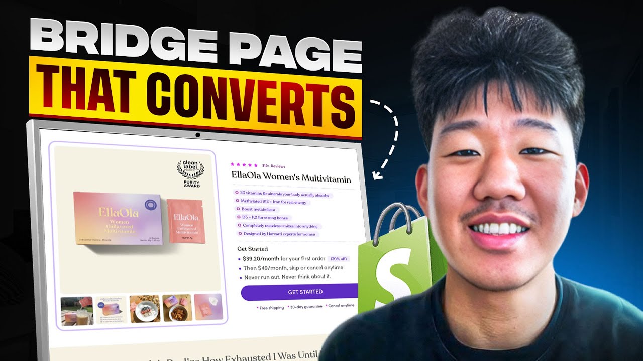 How To Build a Shopify Landing Page That Converts (2025)