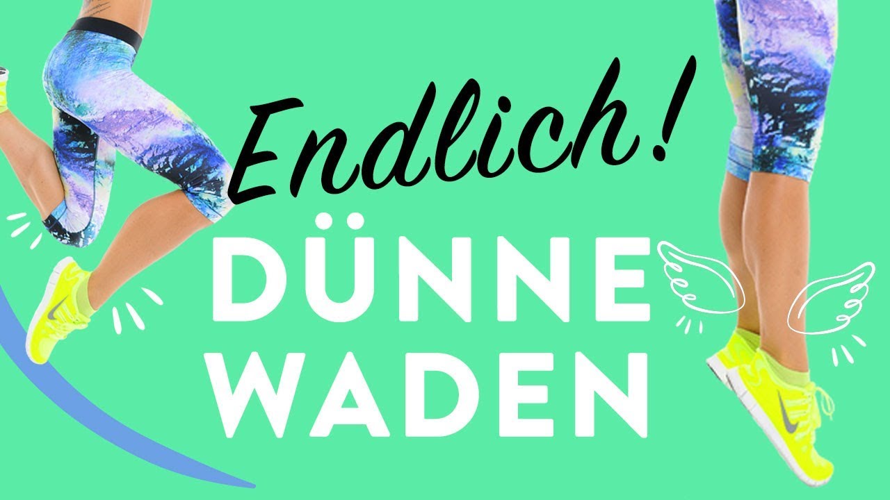 Dünne Waden: Homeworkout