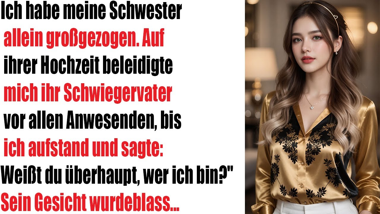 Schwiegervater meiner Schwester ignorierte mich – bis ich mich vorstellte…