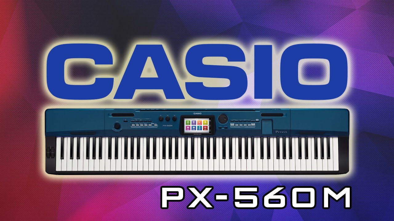 Цифровое пианино CASIO PX-560 (New Privia digital piano with TouchScreen)