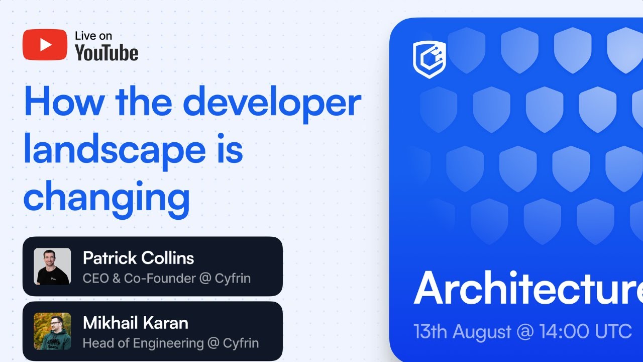 Software Architecture in the age of AI | Cyfrin head of engineering Mike Karan