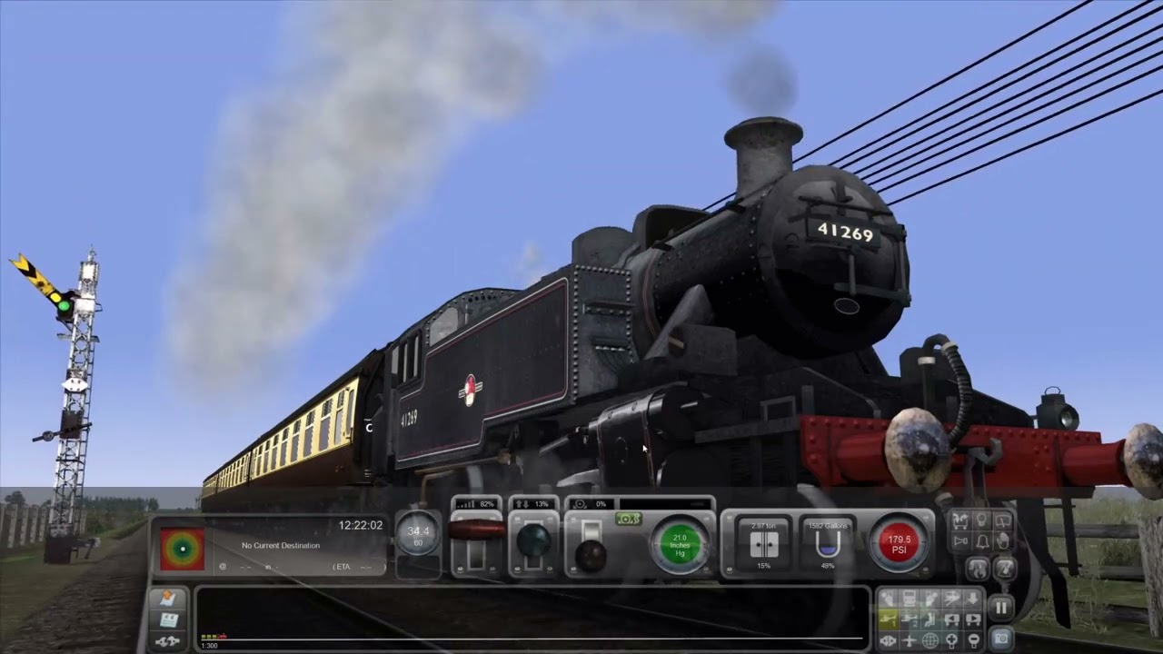 Train simulation - St Ives to Cambridge