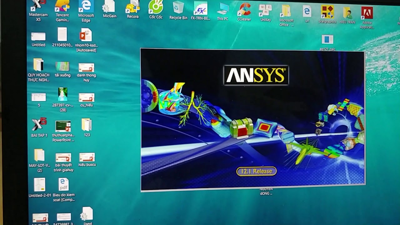 [ANSYS APDL] C&aacute;ch c&agrave;i đặt ANSYS v12