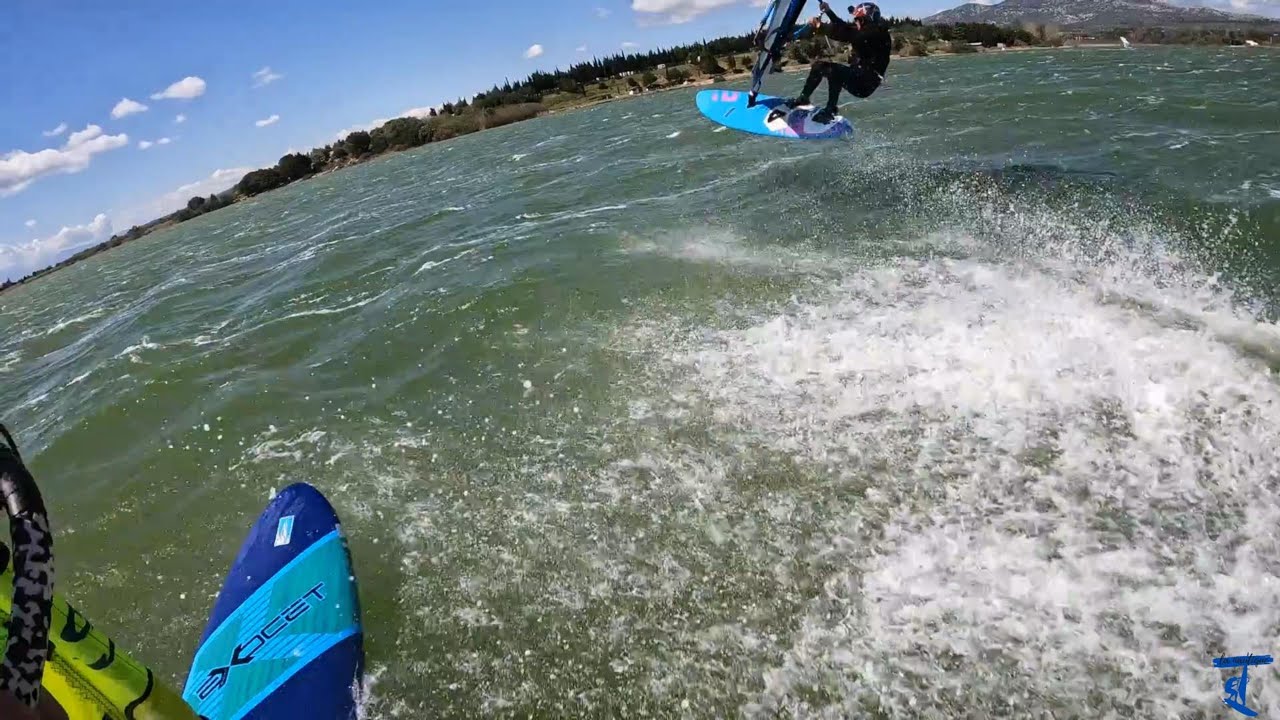 WINDSURF LA NAUTIQUE  LA PALME  LE 21MAI 2024  FRANCE GOPRO