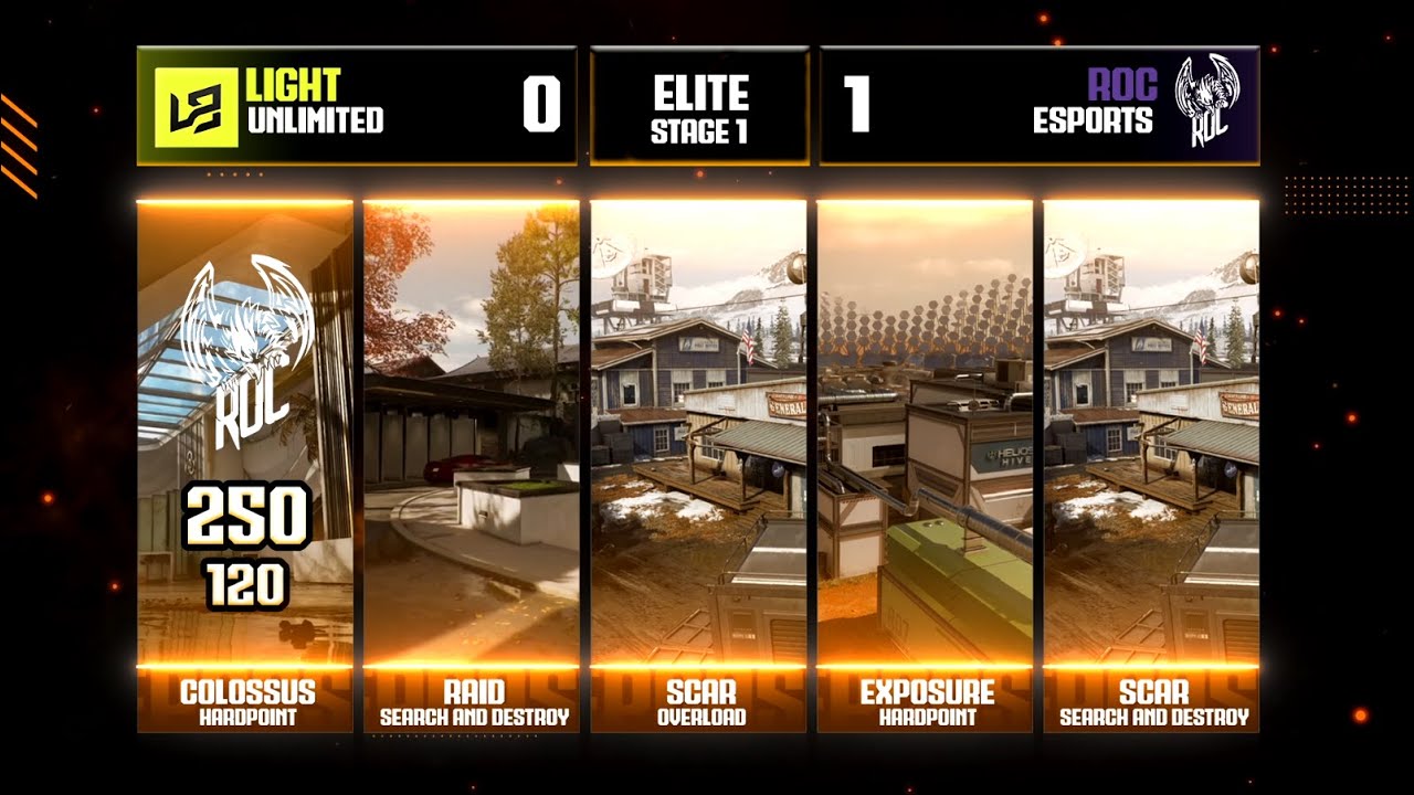Elite 1 Light Unlimited vs ROC Esports