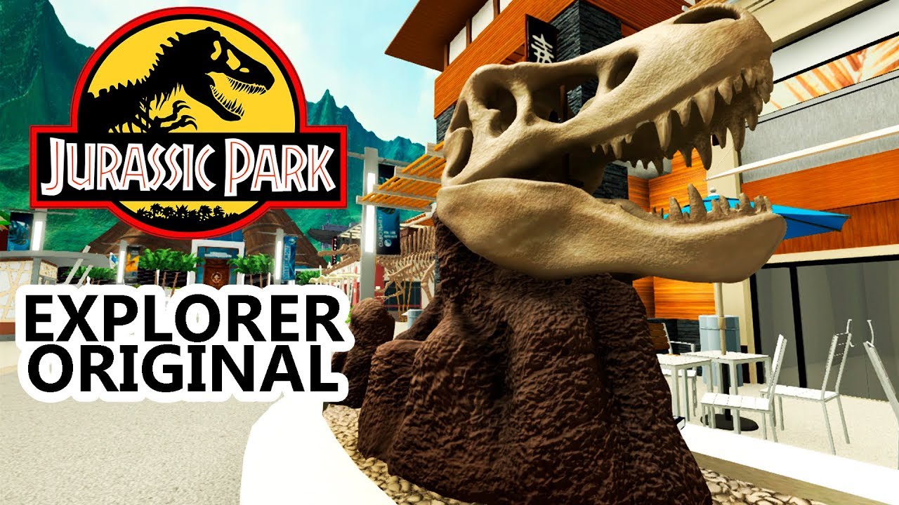 UPDATE: EXPLORANDO O JURASSIC PARK ORIGINAL! | Jurassic Explorer (FREE Jurassic Park Game) | (PT/BR)
