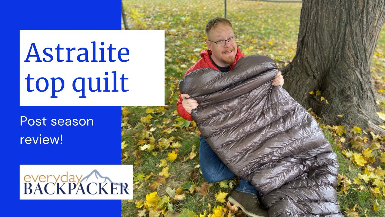 Обзор стеганого одеяла Astralite Top Quilt от Western Mountaineering после сезона!