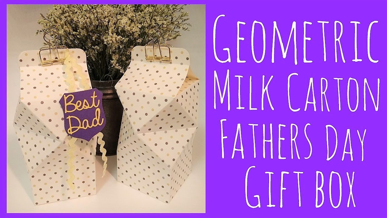 Faceted Geometric Gift Box | Video Tutorial