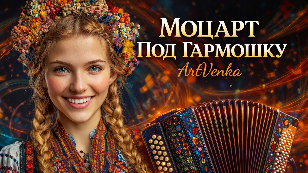 Моцарт Под Гармошку — классика под балалайку и гармошку | ArtVenka