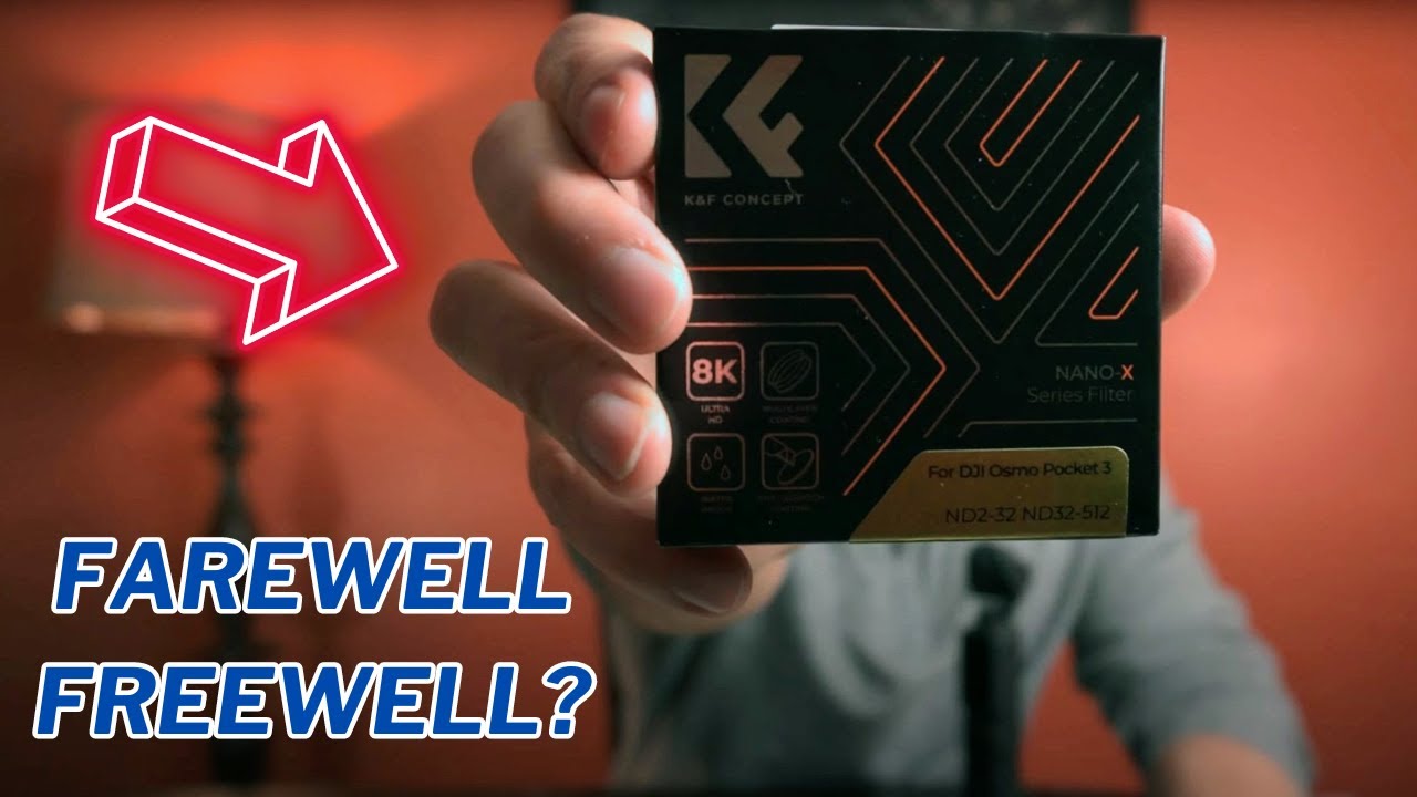 Pocket 3 Variable ND Filters: Why K&F Concept is the BEST!