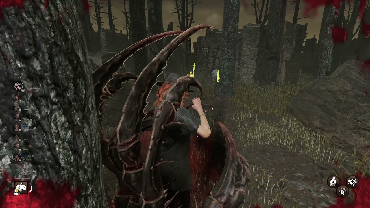 DEAD BY DAYLIGHT MIKAELA RED SURVIVOR GAMEPLAY UZBEKCHA | 2v8