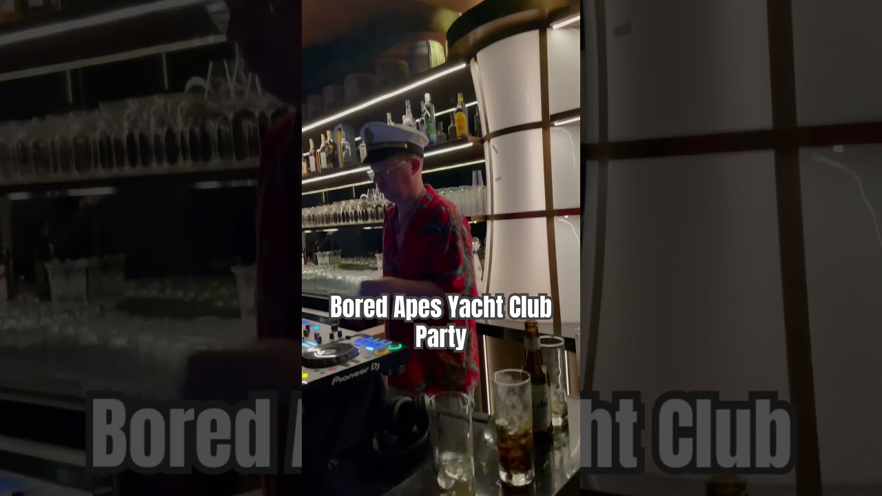 Bored Apes Yacht Club party #BAYC