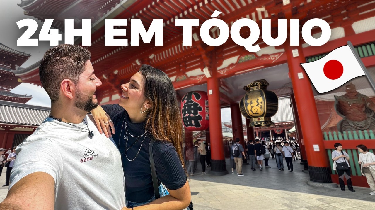 Templo Sensoji, Mc Donalds do Japão e Tokyo Sky Tree: Roteiro Completo em 1 Dia em Tóquio - Vlog 3