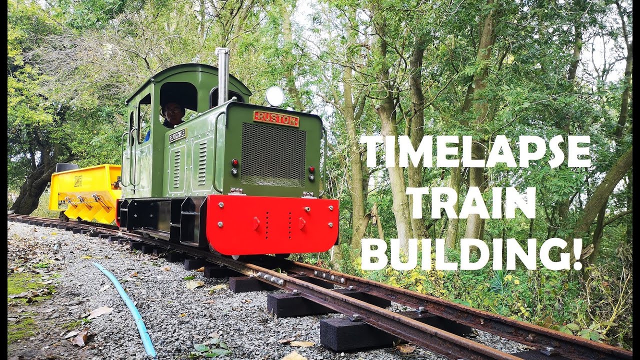 Timelapse Train Build - Belvoir Castle Ruston Diesel Loco - 10.25