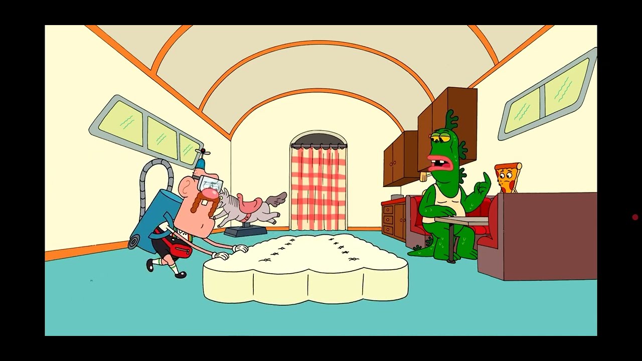 Uncle Grandpa Enter The Memory Foam Matress To Get Pizza Steve Memory