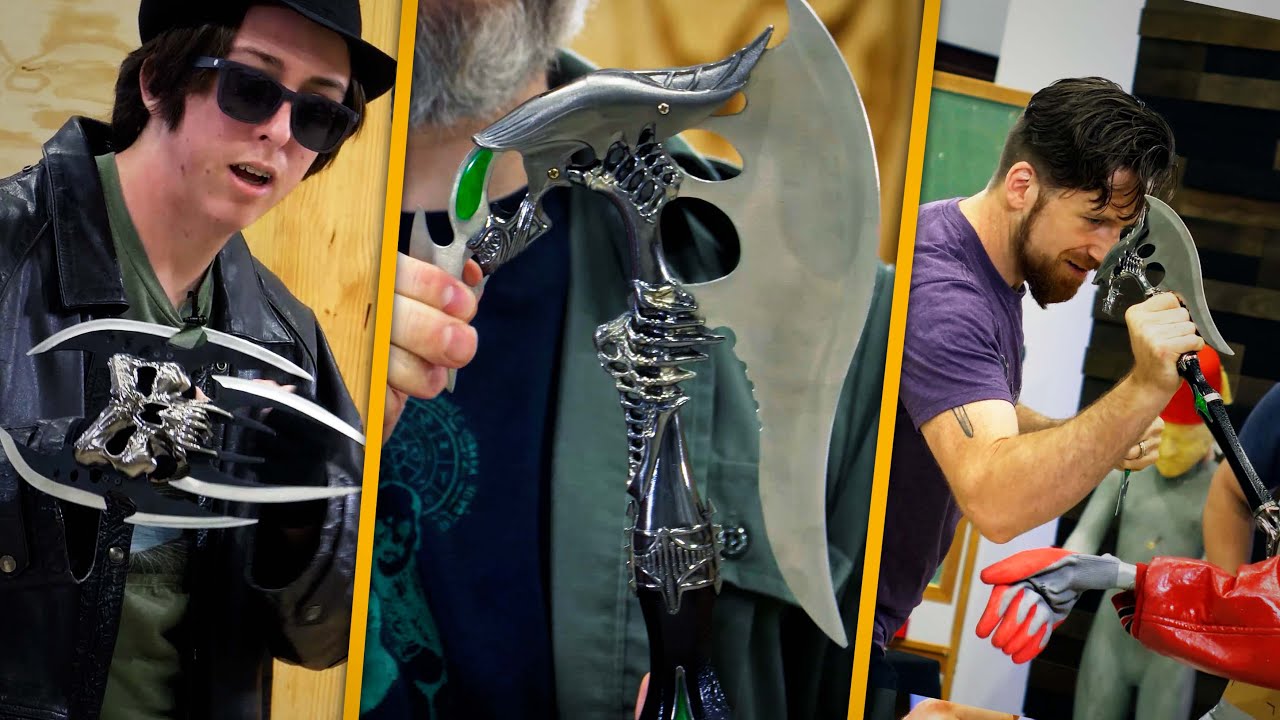 Testing Mall Ninja Weapons