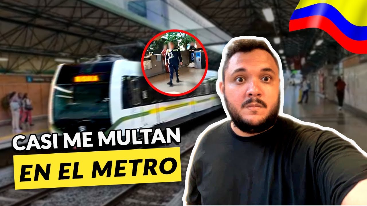 Así es el UNICO METRO en COLOMBIA 🇨🇴  te muestro las ESTACIONES IMPORTANTES del METRO de MEDELLIN