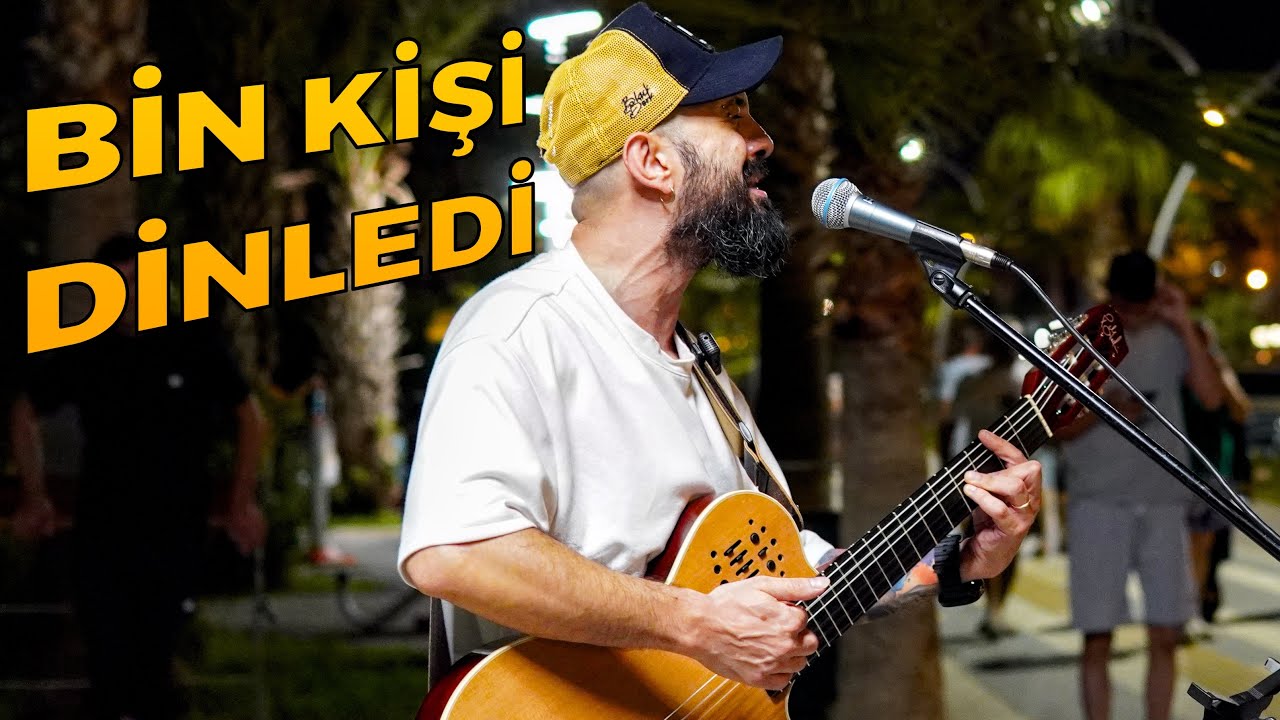 ÇALDIĞIM EN KALABALIK SOKAKTI  | Alanyada sokak müziğine devam