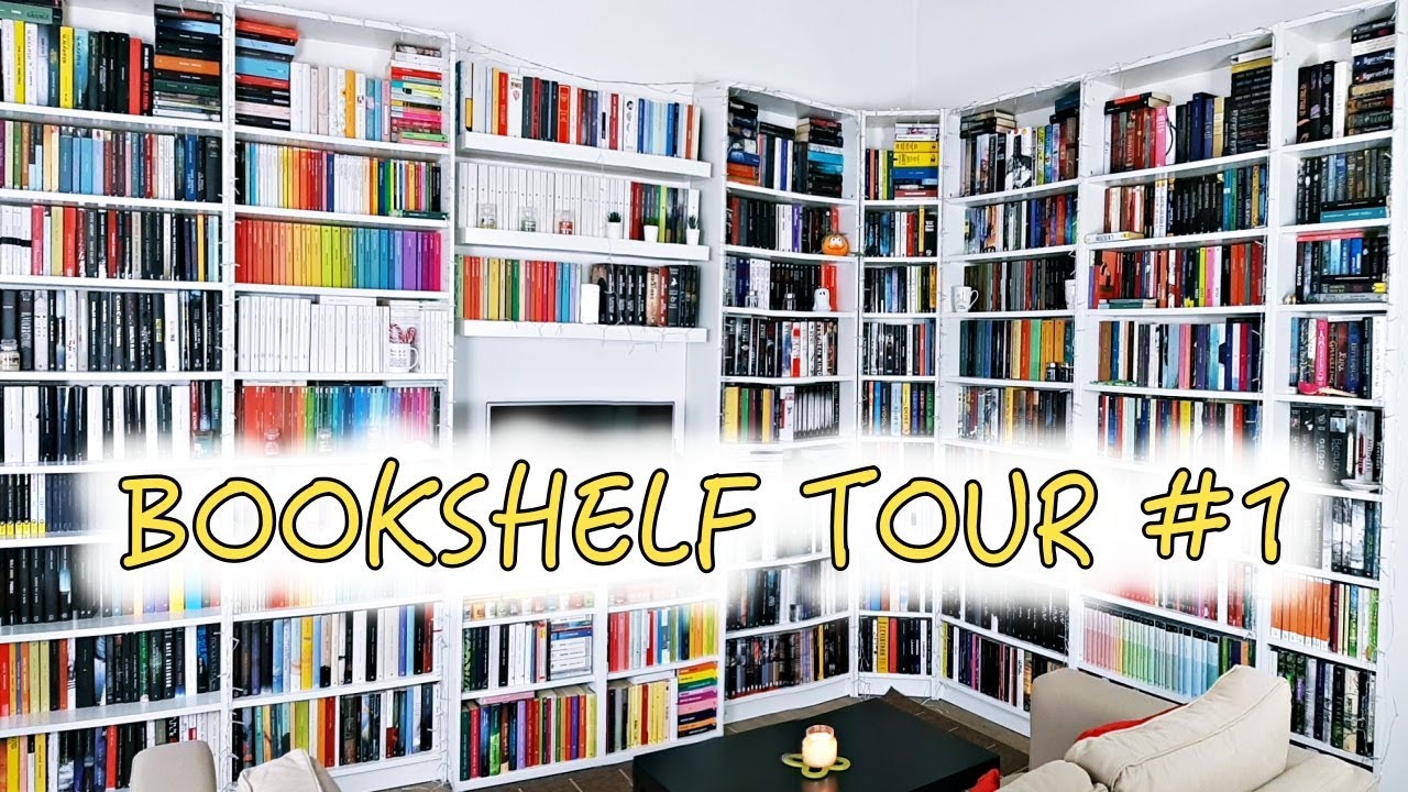 BOOKSHELF TOUR #1 prima puntata #bookshelftour ITA