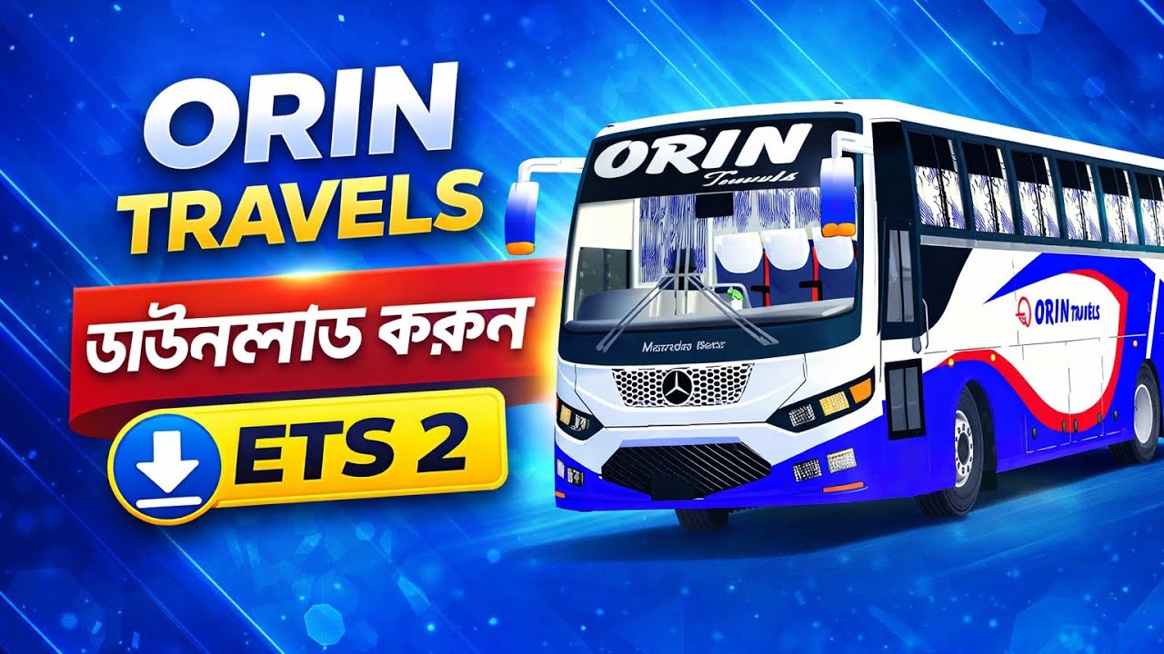 Release ♻️ORIN TRAVEL MERCEDES BENZ MOD ♻️Bus Simulator Indonesia ♻️Free Download ✅Relaxing Driving 