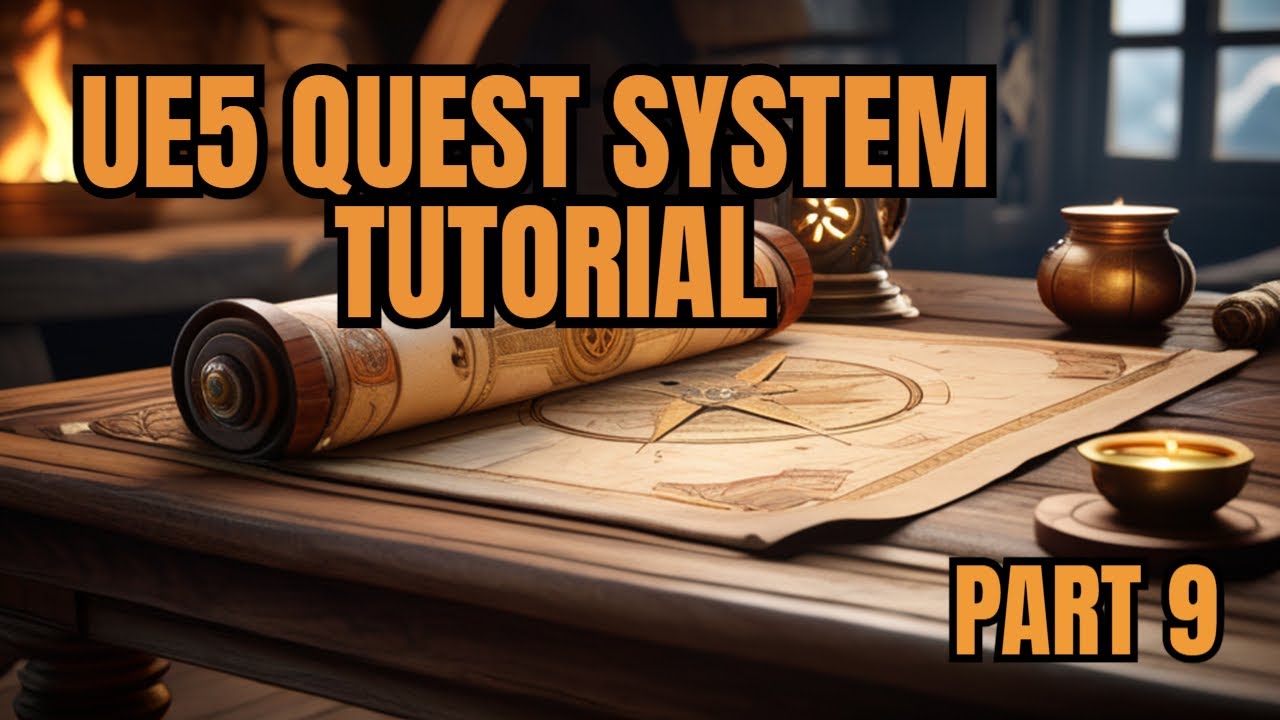 Unreal Engine 5 Quest System tutorial for beginners Part9