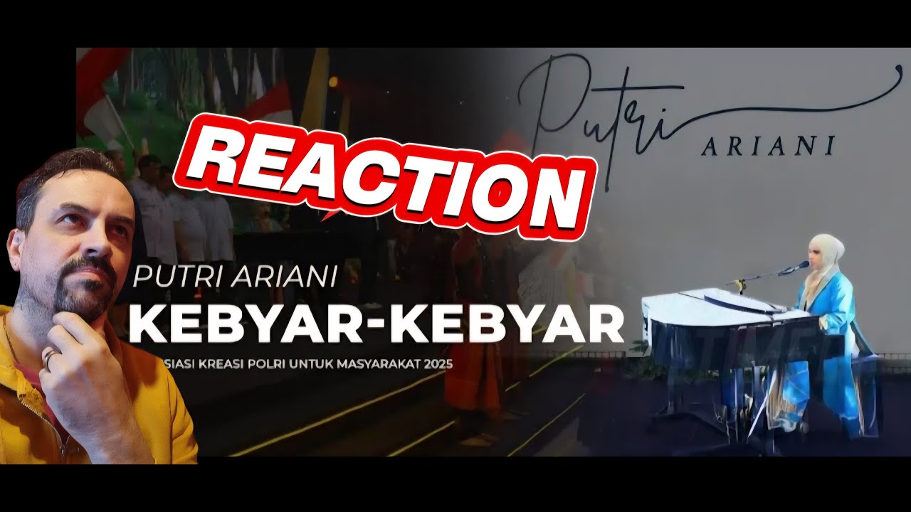 GOMBLOH - KEBYAR KEBYAR, PUTRI ARIANI COVER (Apresiasi Kreasi Polri untuk Masyarakat 2025) REACTION