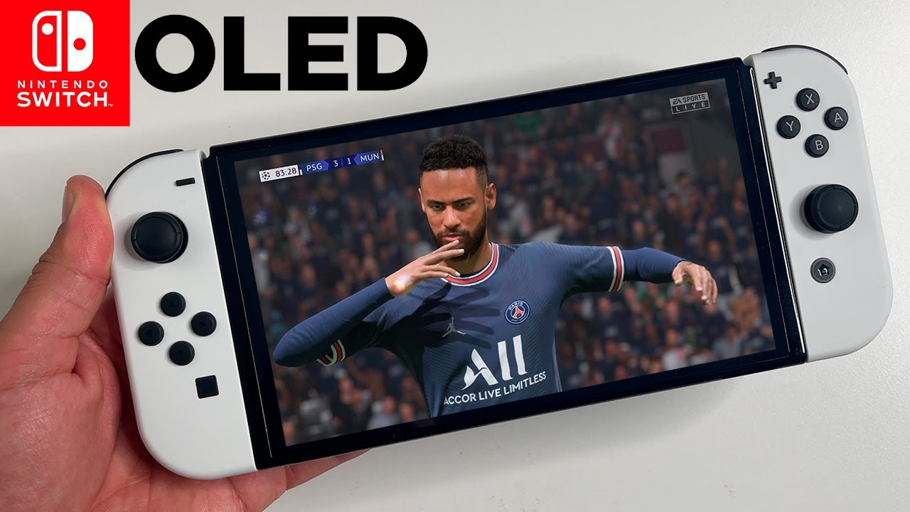 FIFA 22 OLED Nintendo Switch Gameplay