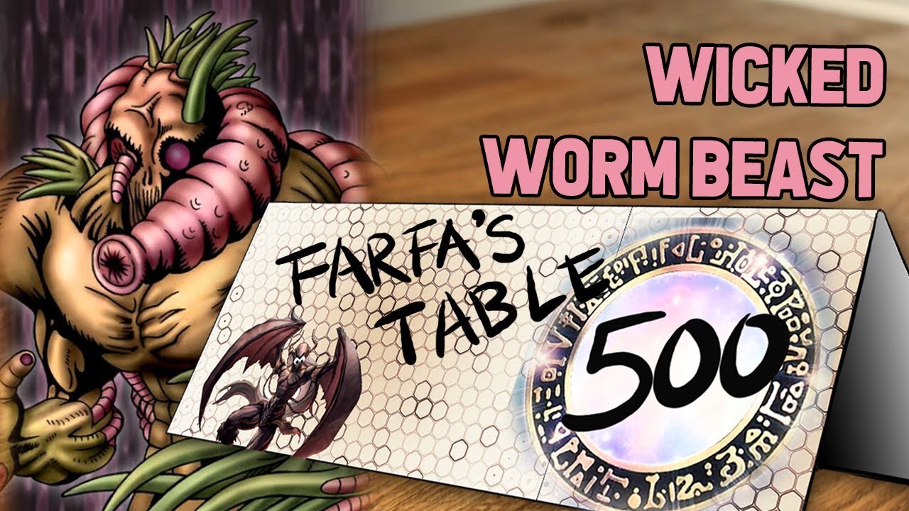 Table 500 #160 Wicked Worm Beast 