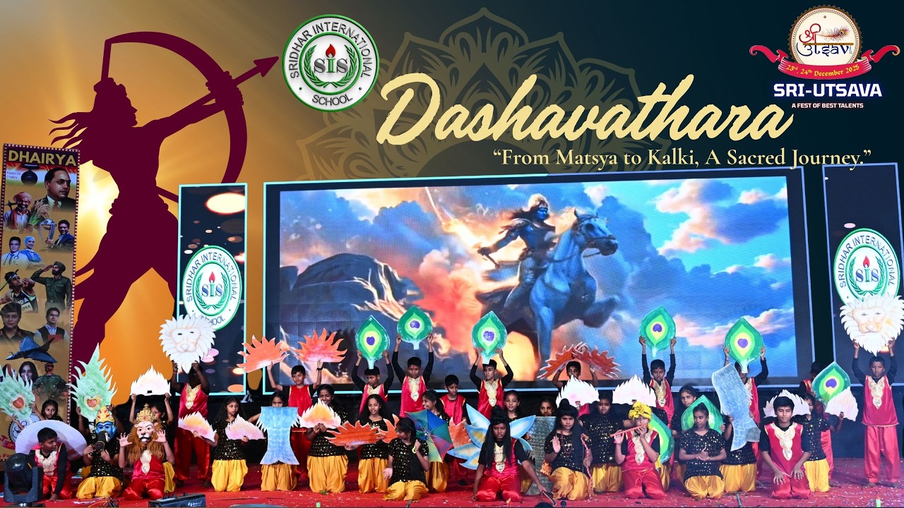 DASHAVATHARA VIDEO SONG | VI-OMEGA | Sri-Utsava 2026 | Sridhar International School. Bhadrapura