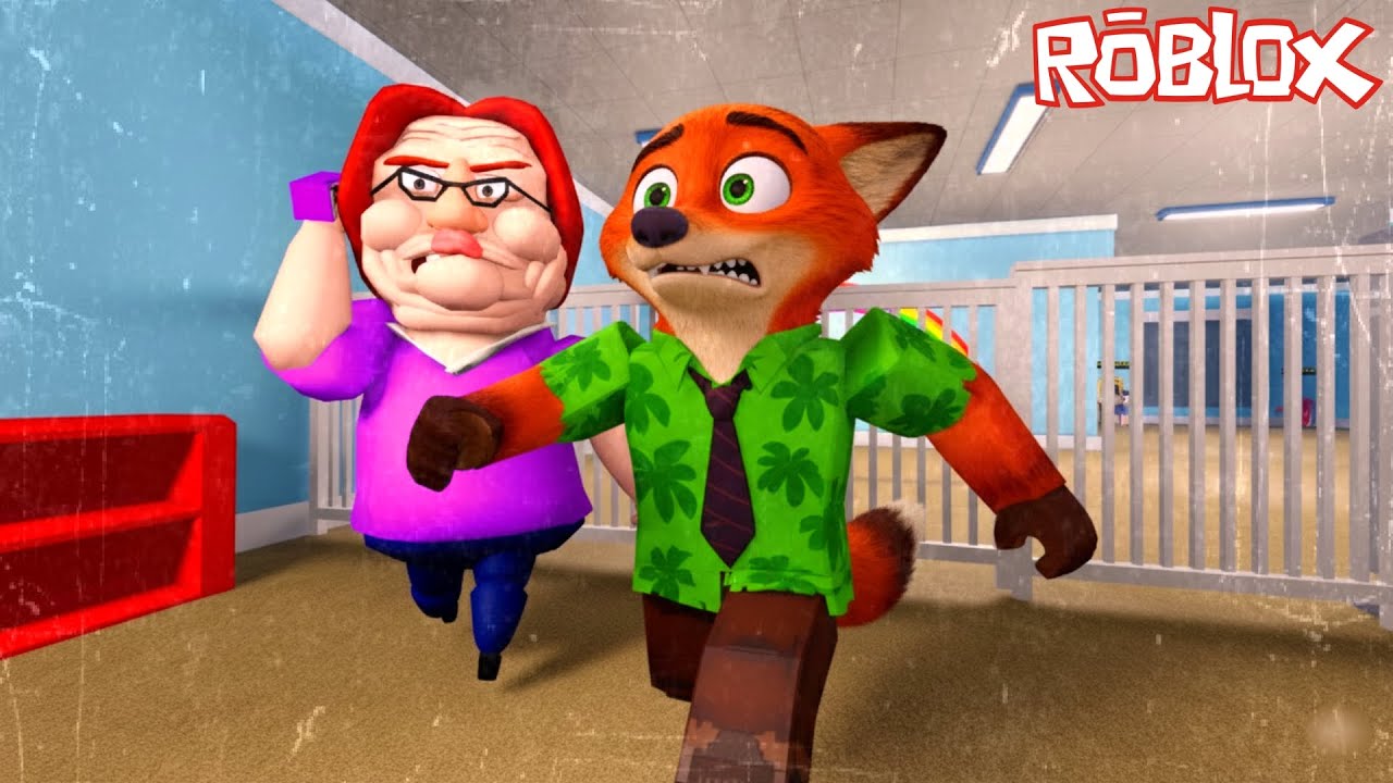 Nick Wilde ESCAPE BETTY'S NURSERY in Roblox!