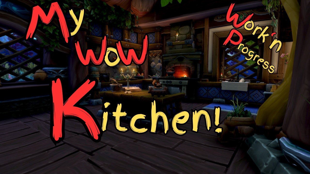My WoW House Finally Gets a KITCHEN! | Housing Journey Continues!