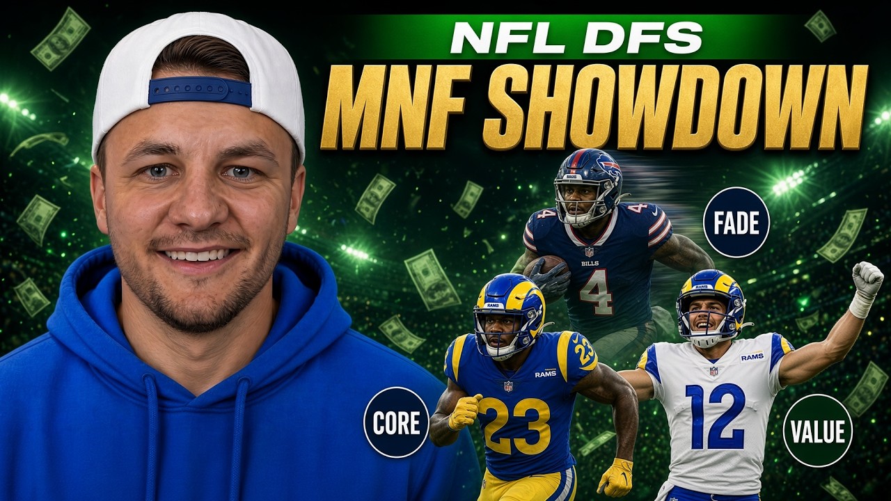 Buffalo Bills против LA Rams: Стратегия состава и основные игроки MNF NFL DFS