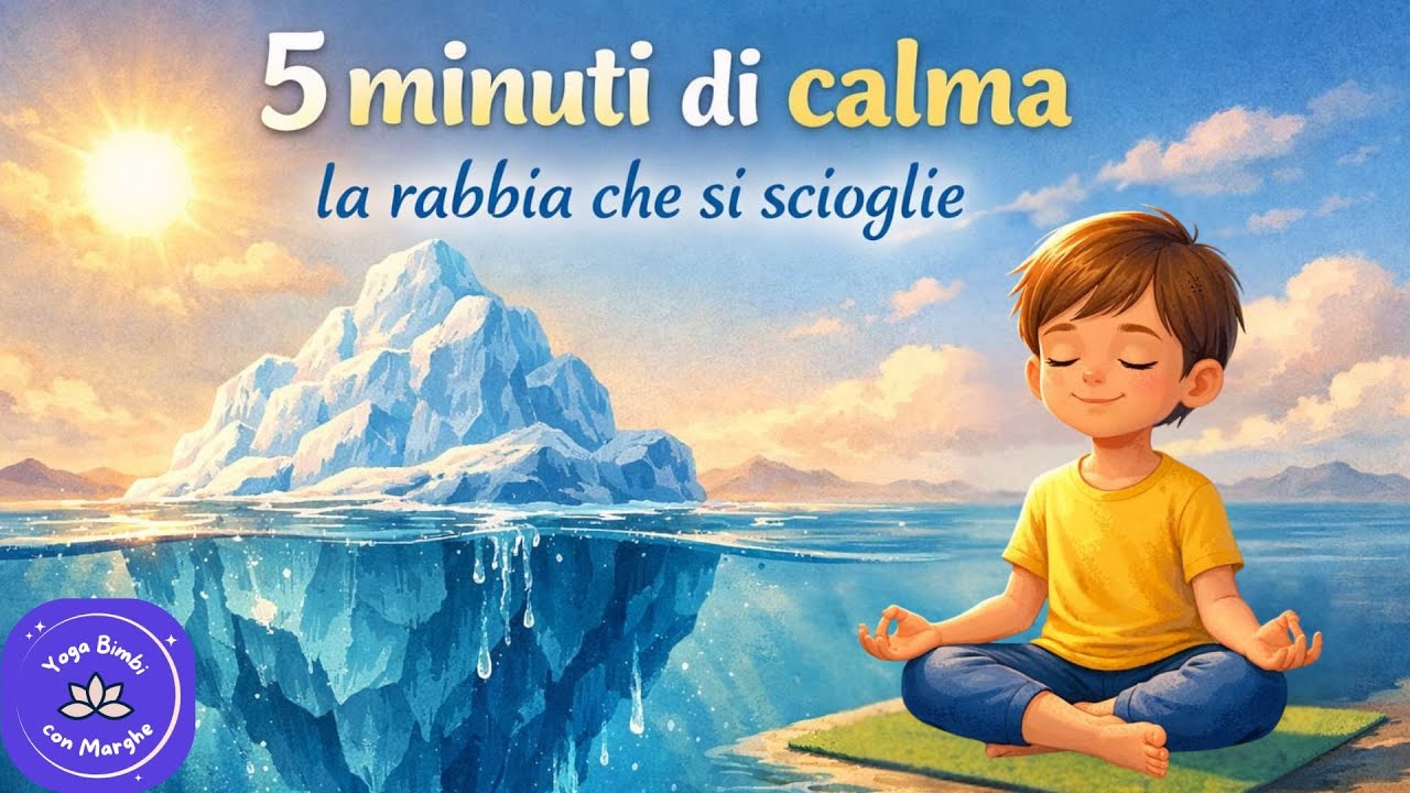 5 minuti di calma per bambini - la rabbia che si scioglie